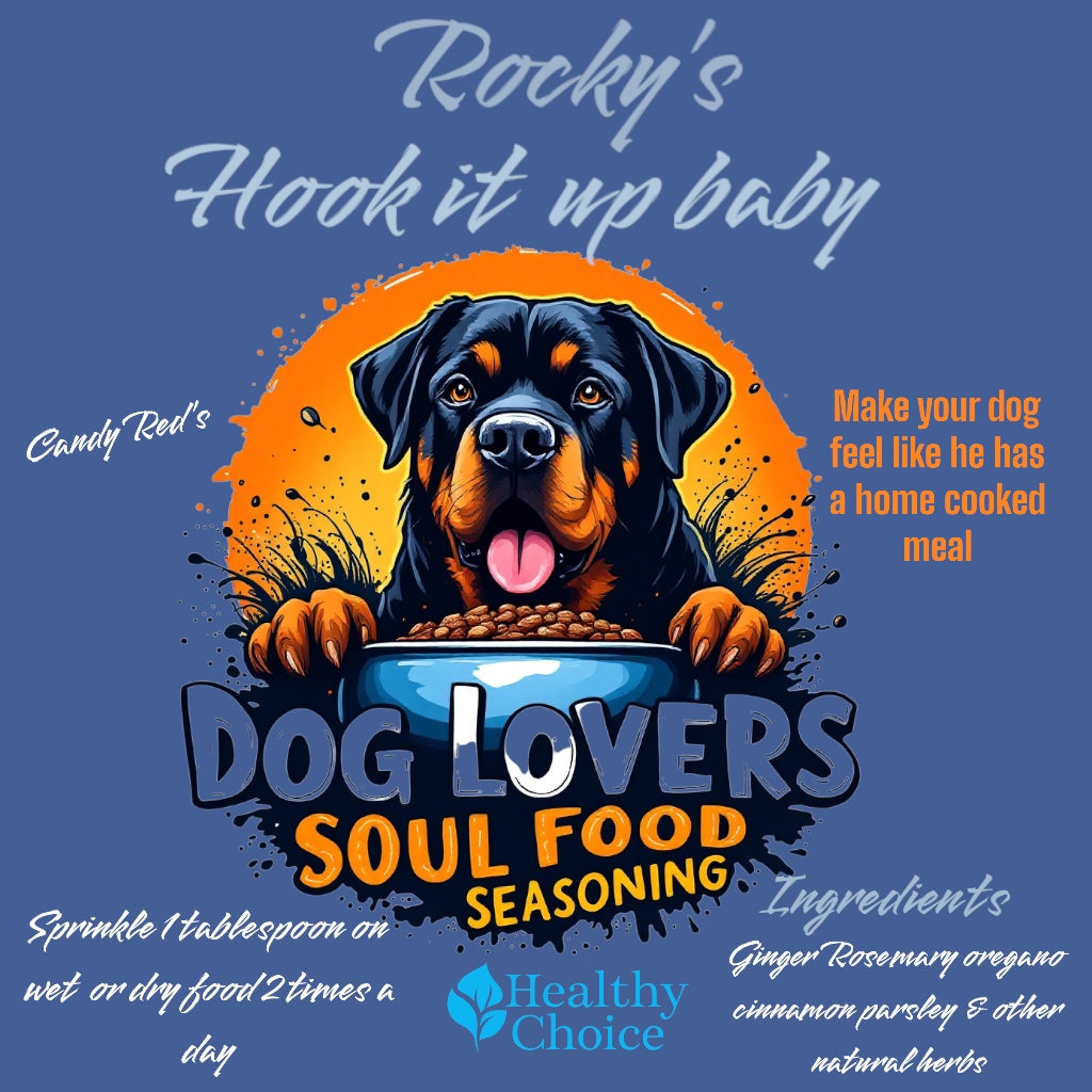 Dog Lovers Soul Food Seasoning for dogs.. This is a Preorder!! Ships 03-21