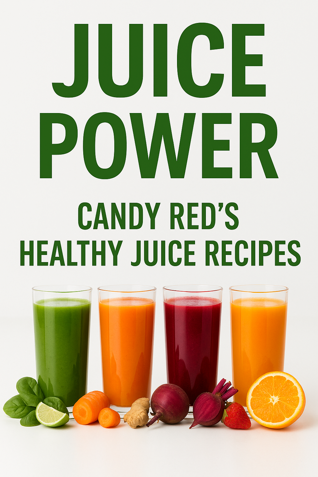 Candy Red's Juice Power E-Book( Immediate Download!!)