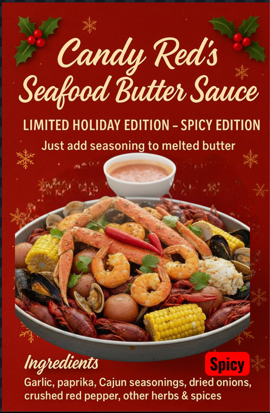 3 pack!! Butter Sauce Holiday Edition lemon/ Spicy/Original