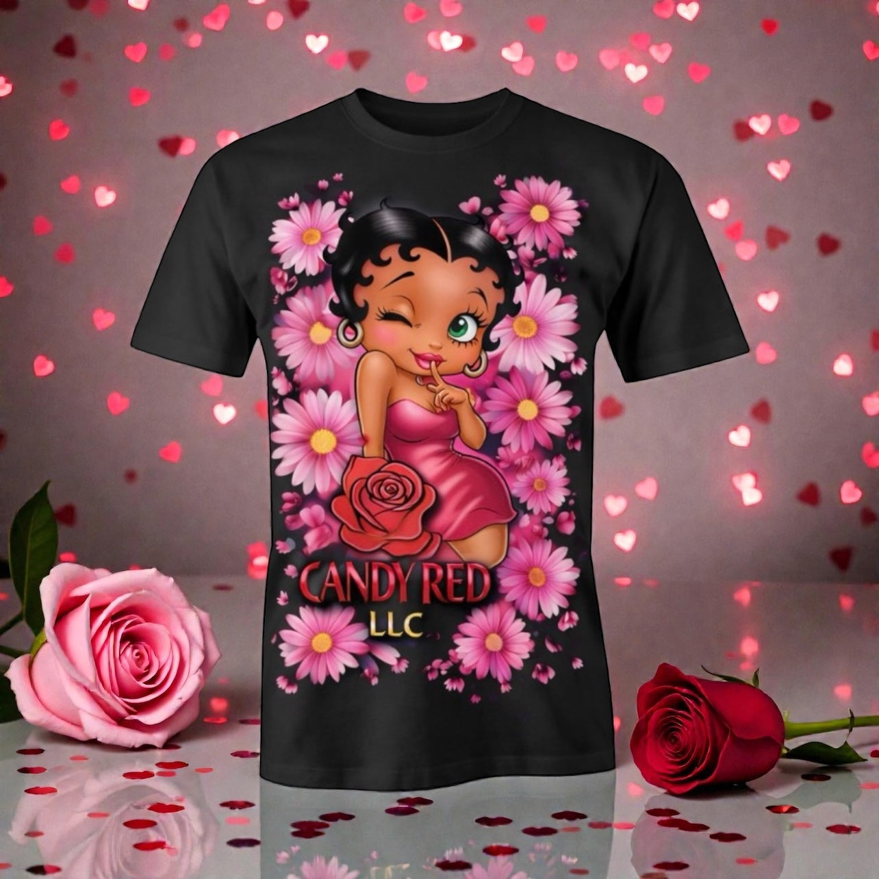 Candy Red™ Pink Betty Confidence Tee