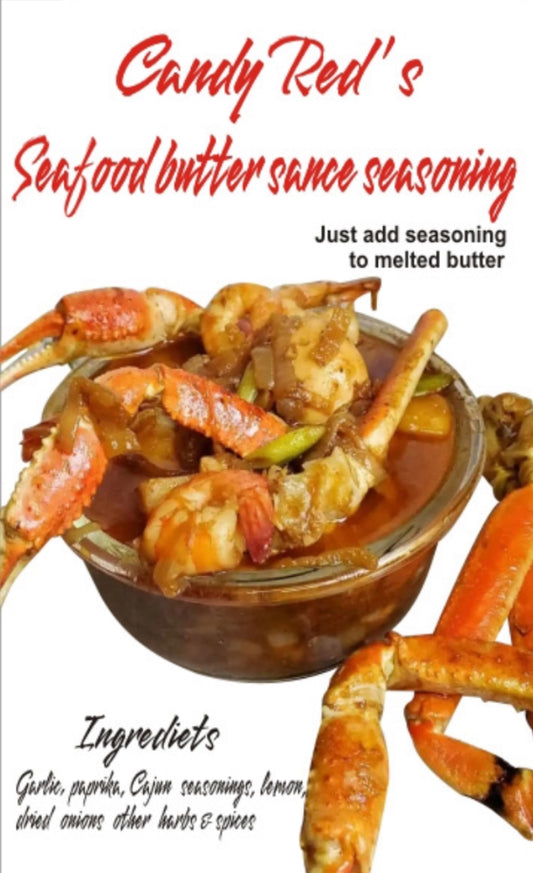 Candy Red’s Seafood Butter Sauce Seasoning/ PRE-ORDER!!!! 02/27/26