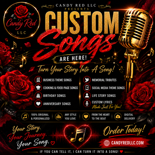 🎵 Custom Theme Song Creation – Your Story, Your Sound 🎵