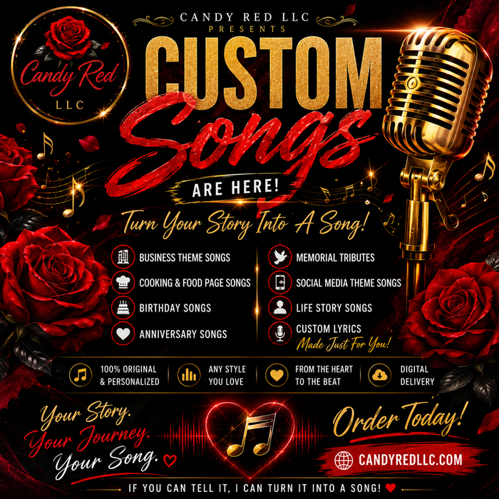 🎵 Custom Theme Song Creation – Your Story, Your Sound 🎵