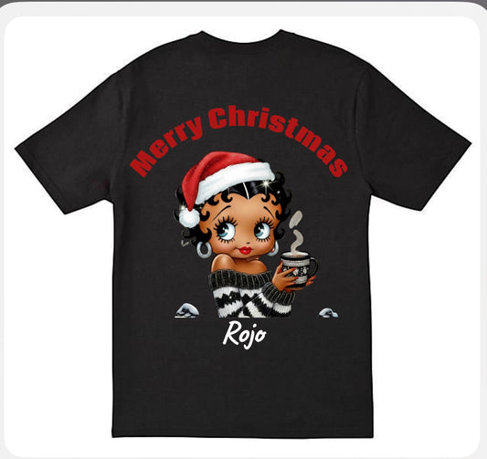 Betty Boop Christmas tee